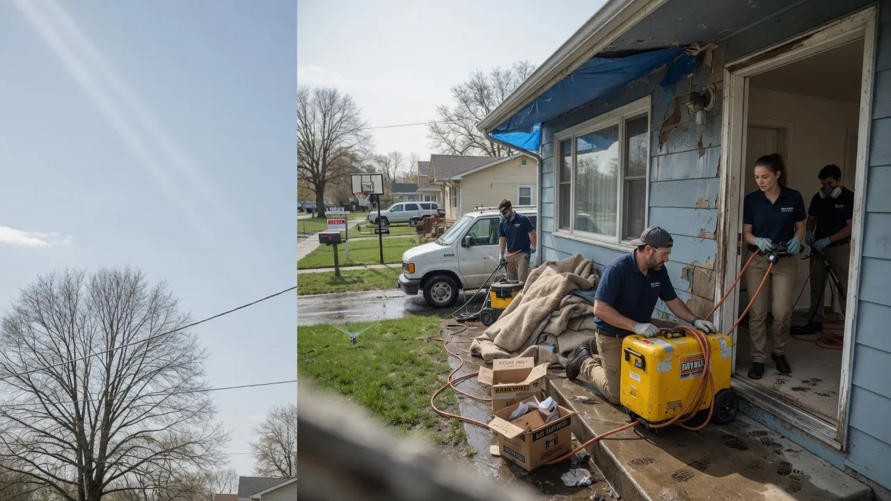 Basement Flood Cleanup in Moorhead, MS near me